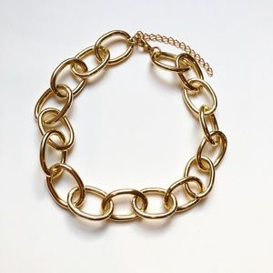 FREE 🚨Gold Chain Link Choker Necklace
